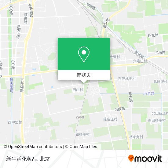 新生活化妆品地图