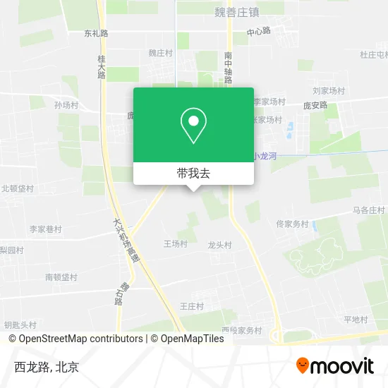 西龙路地图