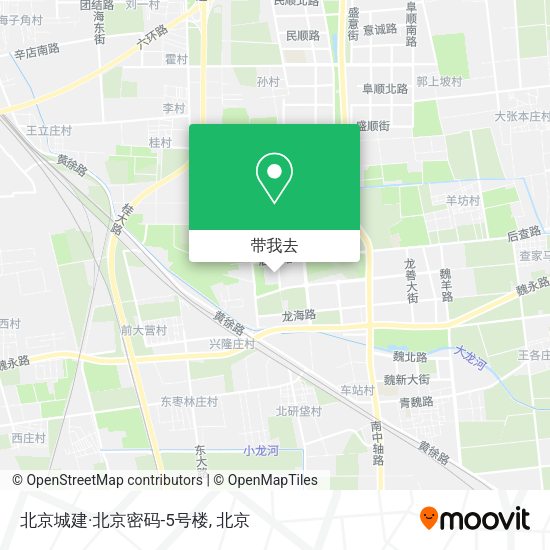 北京城建·北京密码-5号楼地图