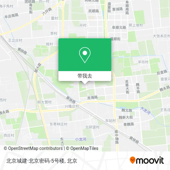北京城建·北京密码-5号楼地图