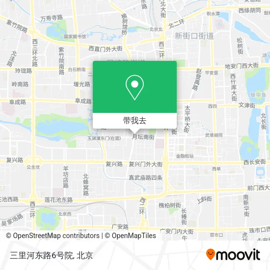 三里河东路6号院地图