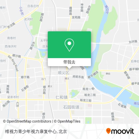 维视力青少年视力康复中心地图