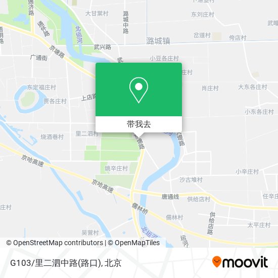 G103/里二泗中路(路口)地图
