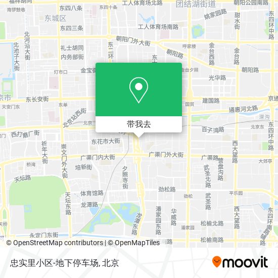 忠实里小区-地下停车场地图