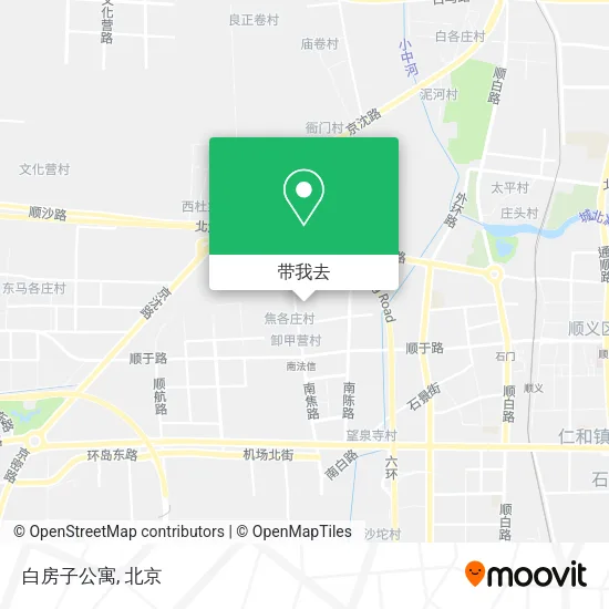 白房子公寓地图