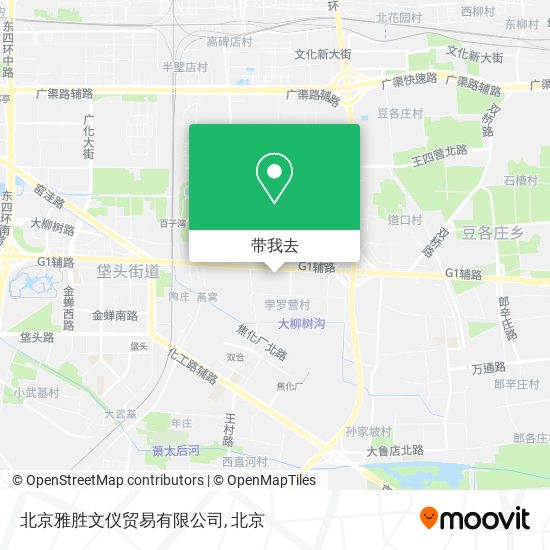北京雅胜文仪贸易有限公司地图