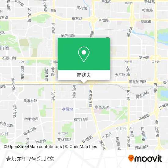 青塔东里-7号院地图