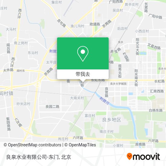 良泉水业有限公司-东门地图