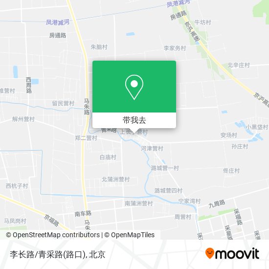 李长路/青采路(路口)地图