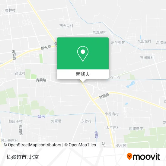 长娥超市地图
