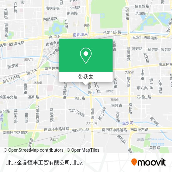 北京金鼎恒丰工贸有限公司地图