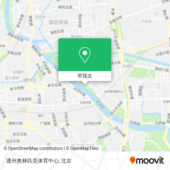 通州奥林匹克体育中心地图