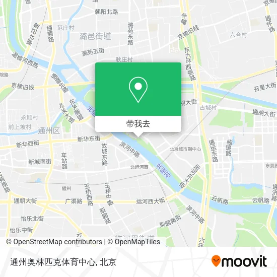 通州奥林匹克体育中心地图