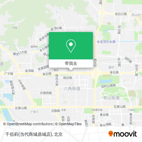 千佰莉(当代商城鼎城店)地图