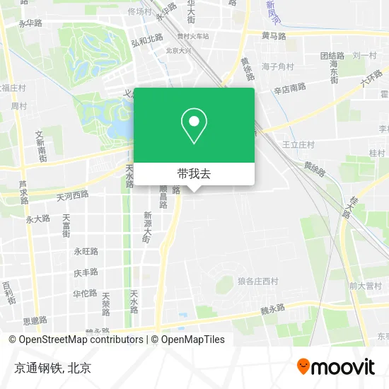 京通钢铁地图
