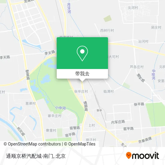 通顺京桥汽配城-南门地图