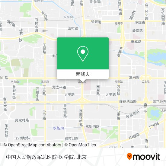 中国人民解放军总医院-医学院地图