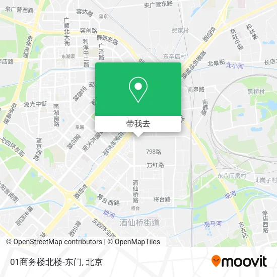 01商务楼北楼-东门地图