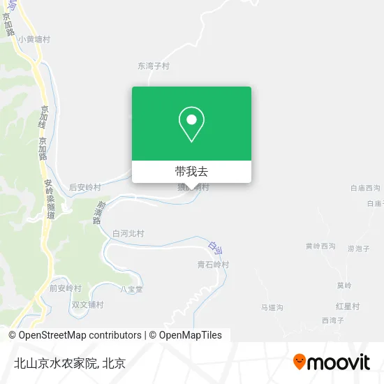 北山京水农家院地图