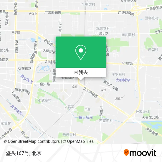 垡头167号地图