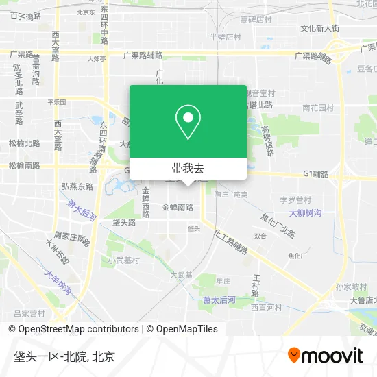 垡头一区-北院地图