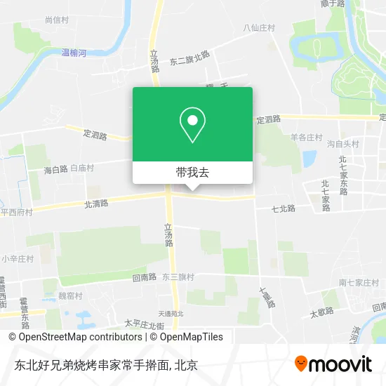 东北好兄弟烧烤串家常手擀面地图