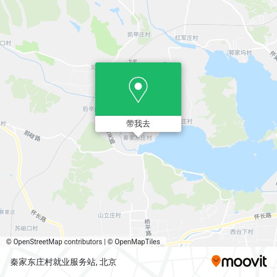 秦家东庄村就业服务站地图