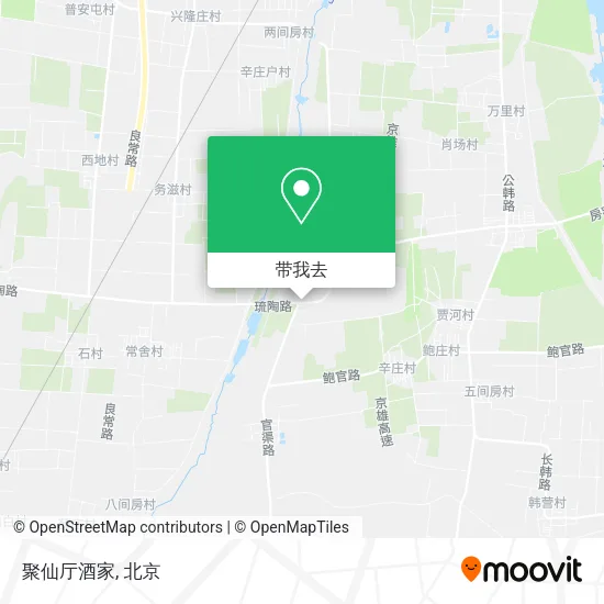 聚仙厅酒家地图