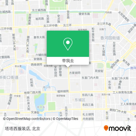 塔塔西服装店地图