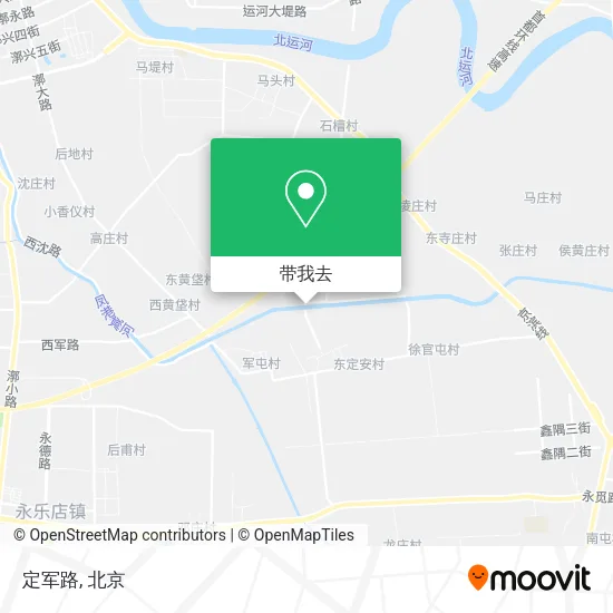 定军路地图