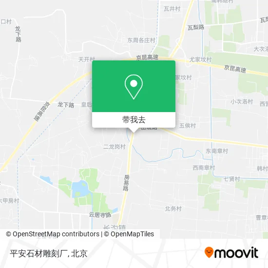 平安石材雕刻厂地图