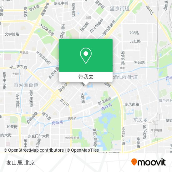 友山居地图