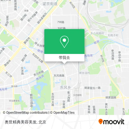 奥世精典美容美发地图