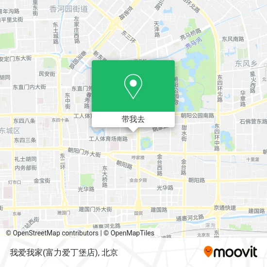 我爱我家(富力爱丁堡店)地图