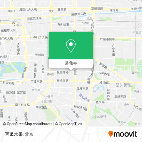 西瓜水果地图