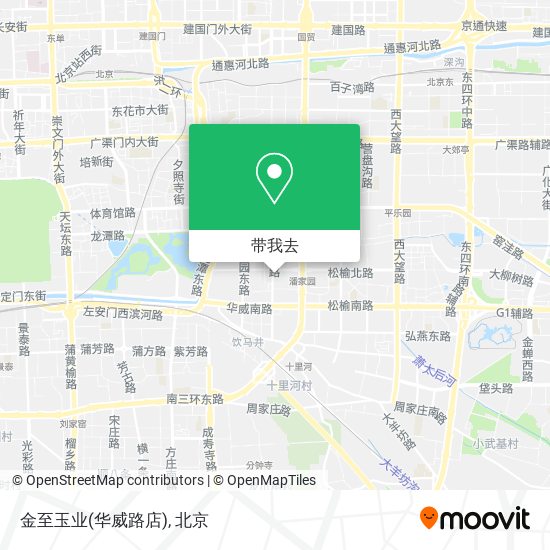 金至玉业(华威路店)地图