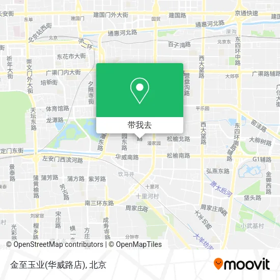 金至玉业(华威路店)地图