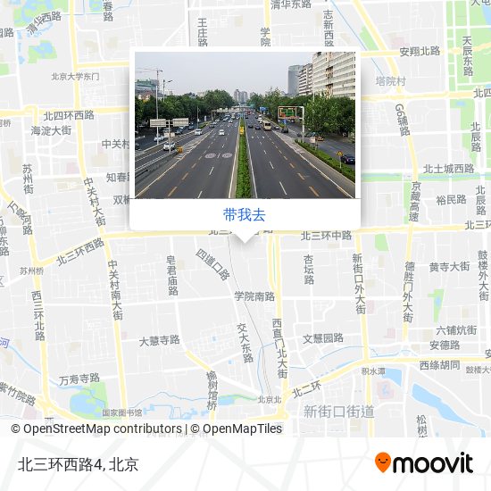 北三环西路4地图