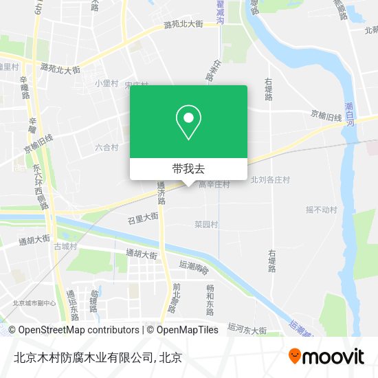 北京木村防腐木业有限公司地图