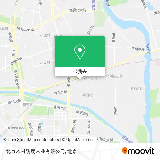 北京木村防腐木业有限公司地图