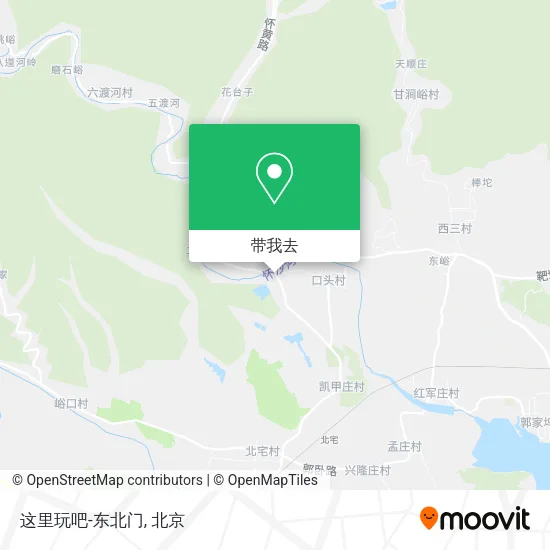 这里玩吧-东北门地图