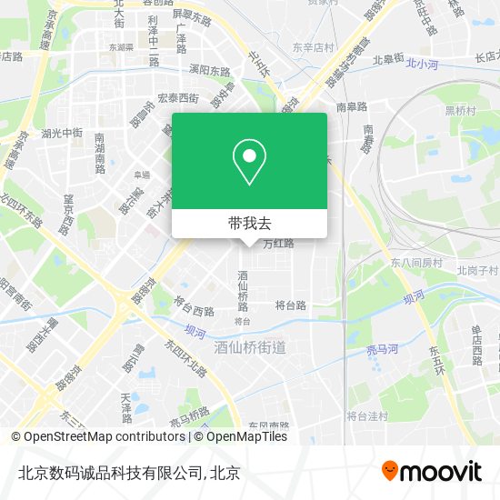 北京数码诚品科技有限公司地图