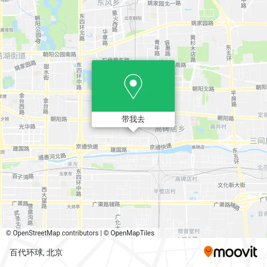 百代环球地图