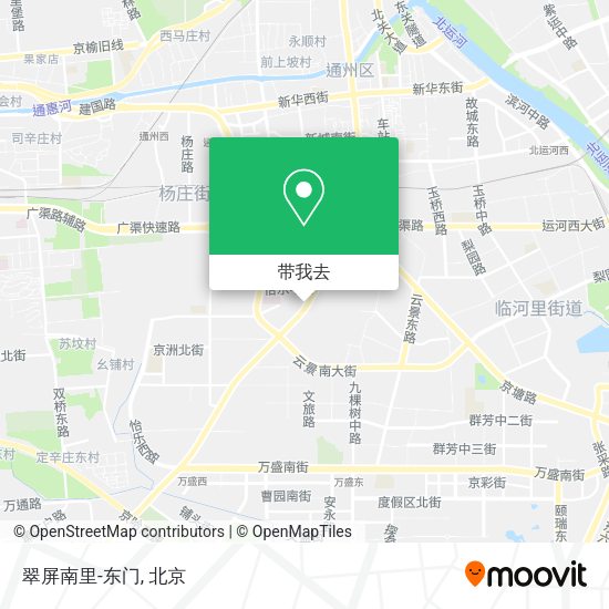 翠屏南里-东门地图