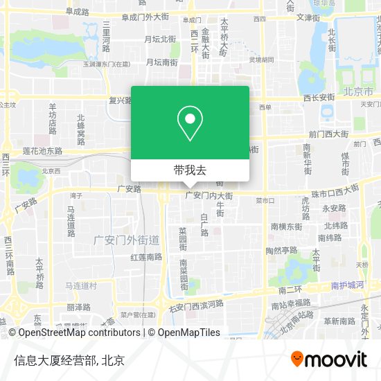 信息大厦经营部地图