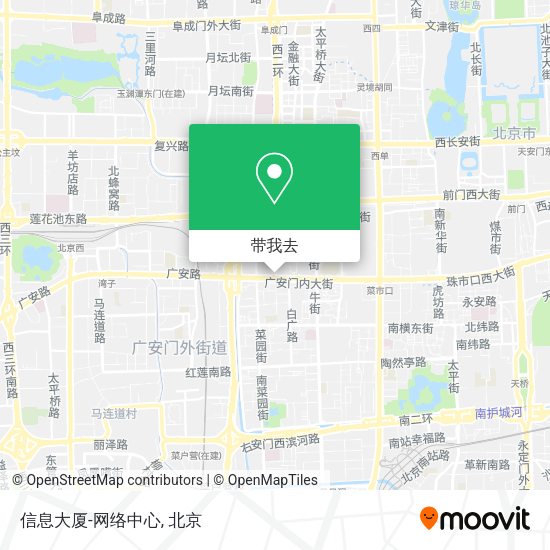 信息大厦-网络中心地图
