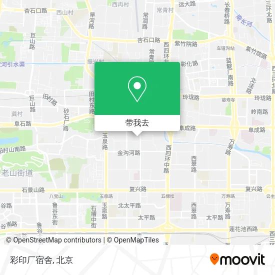 彩印厂宿舍地图