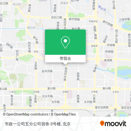 市政一公司五分公司宿舍-3号楼地图