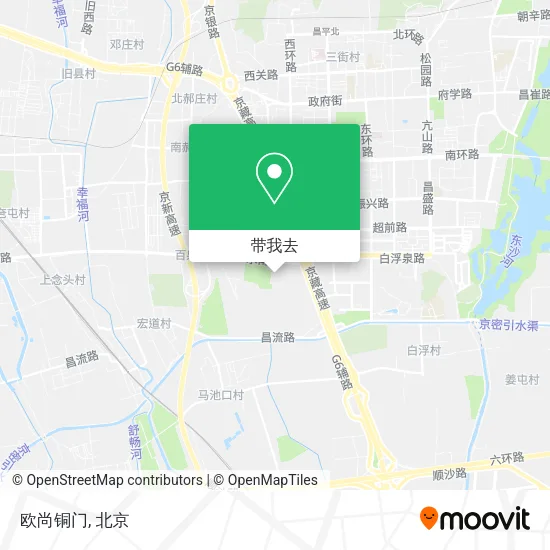 欧尚铜门地图