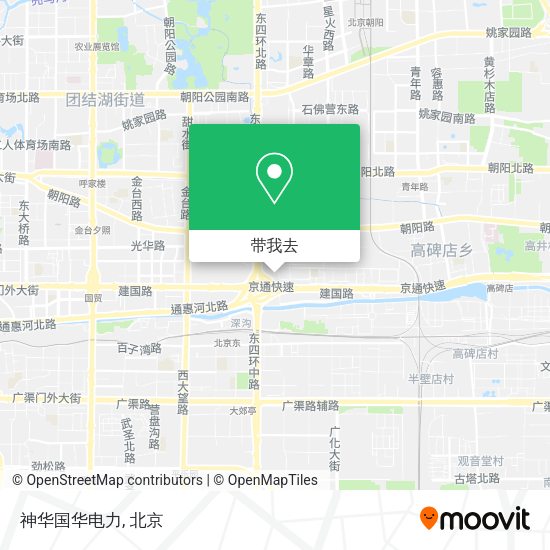 神华国华电力地图